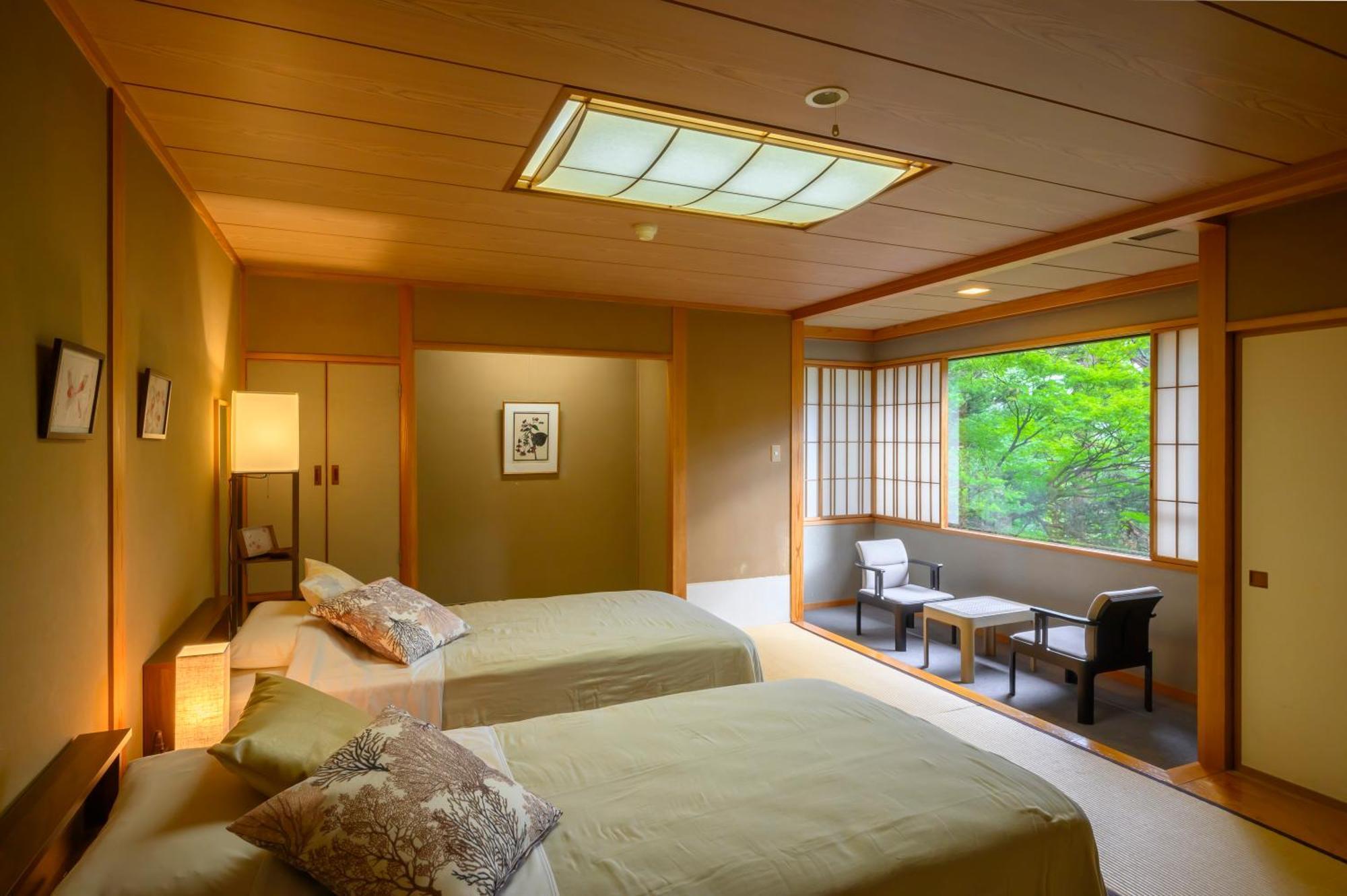 Senkeien Tsukioka Hotel Kaminoyama Zewnętrze zdjęcie